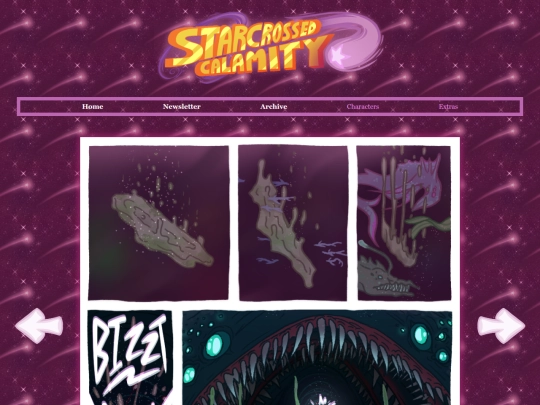 starcrossed pages/page1-3 screenshot