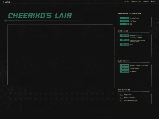 home screenshot