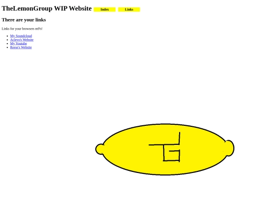 links screenshot