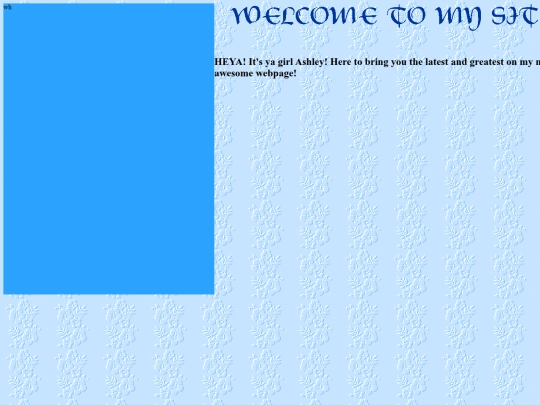 ashleywebsite screenshot