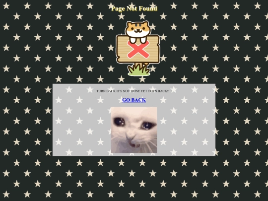 not_found screenshot