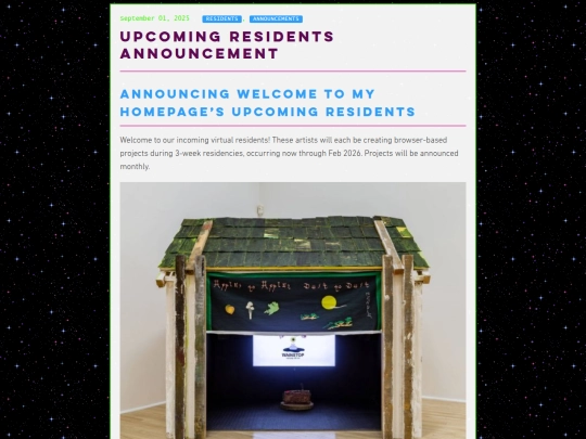 posts/2025-09-01-upcoming-resident-announcement screenshot