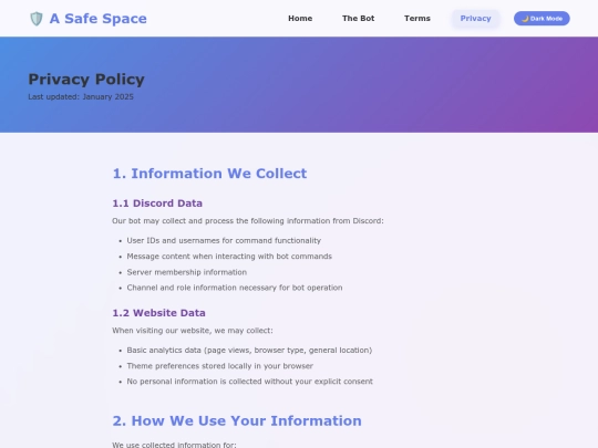 privacy screenshot