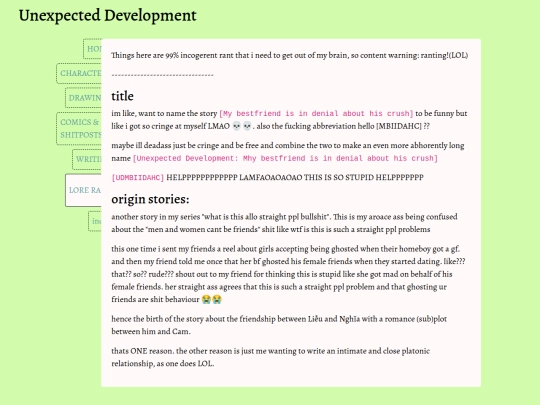 uneDev/lore-rant screenshot