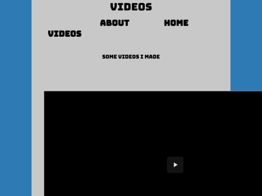 videos screenshot