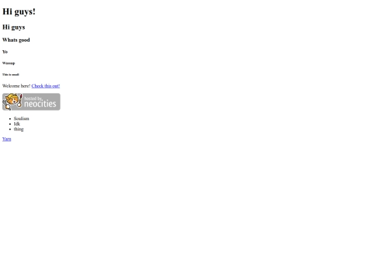 index screenshot
