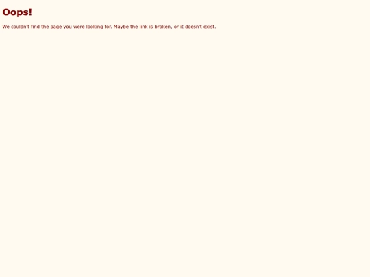 not_found screenshot