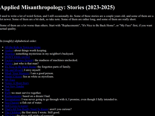stories screenshot