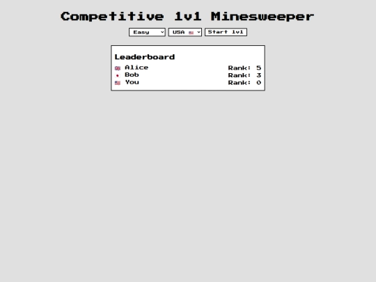competitve_minesweeper/mines screenshot
