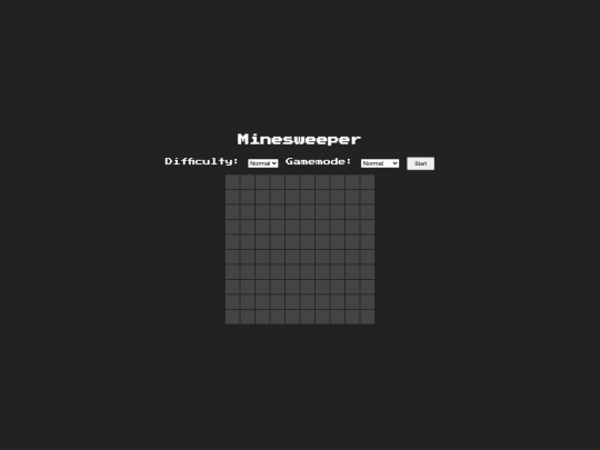 minesweeper screenshot