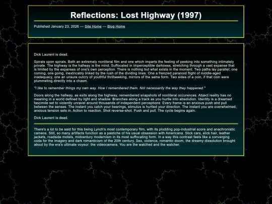 blog/lost-highway screenshot