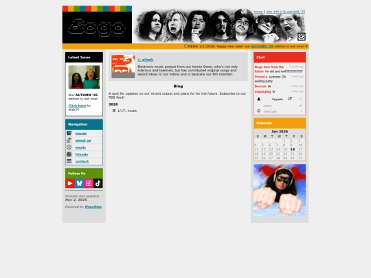 blog screenshot