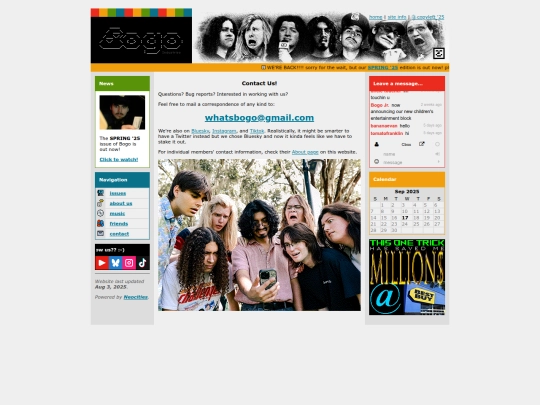contact screenshot