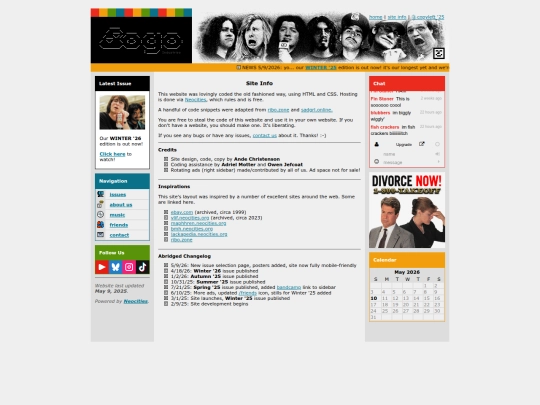 siteinfo screenshot