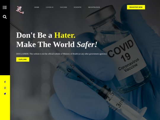 vaccine screenshot