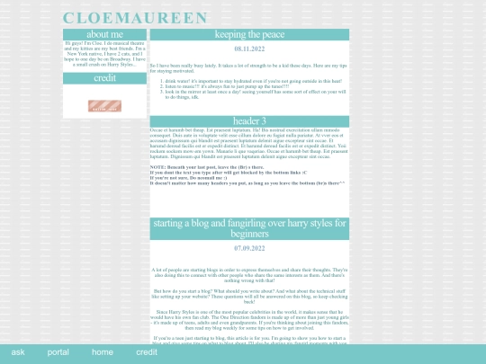 bloggie screenshot