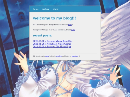 pages/blog screenshot