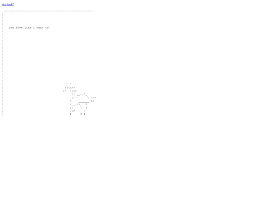 steps/ascii/white_pony screenshot