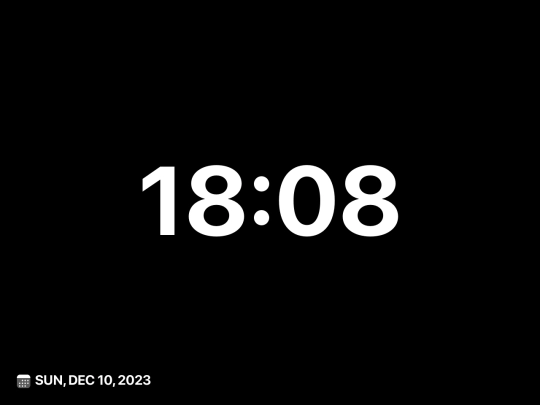 clock screenshot