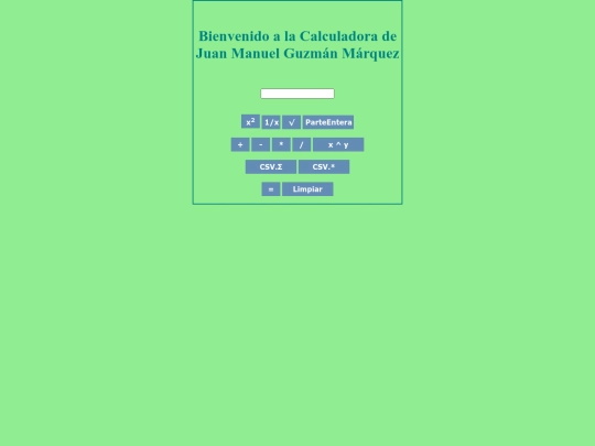 calculadora screenshot