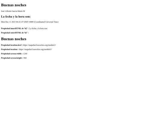 modulo3 screenshot