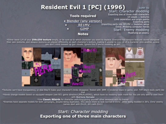 ModPages/mRE1 screenshot