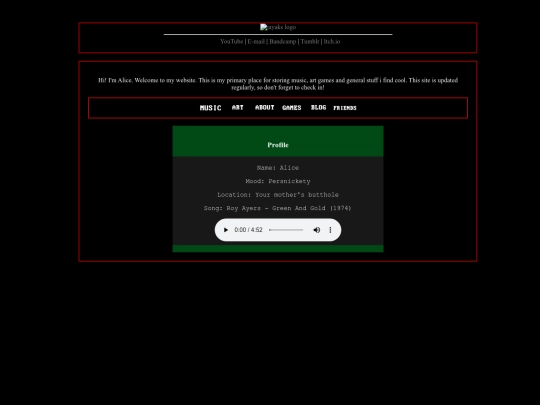 homepage screenshot