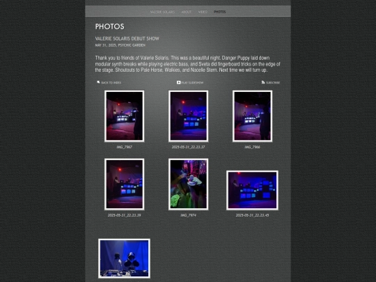 PHOTOS/Pages/VALERIE_SOLARIS_5-31_PSYG screenshot