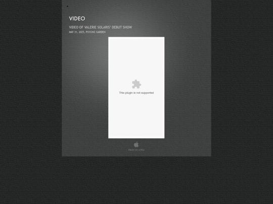 VIDEO screenshot