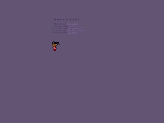 used templates screenshot