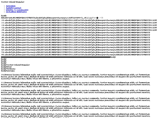 webfontkit-20240112-235010/yoster-demo screenshot