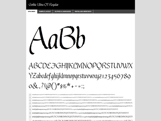 font_folder/gothic/webfontkit-20260207-210234/gothic_ultra_ot-demo screenshot