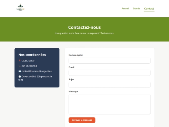 contact screenshot