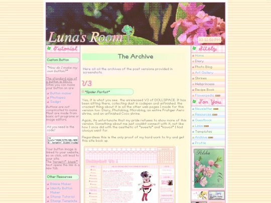 archive screenshot