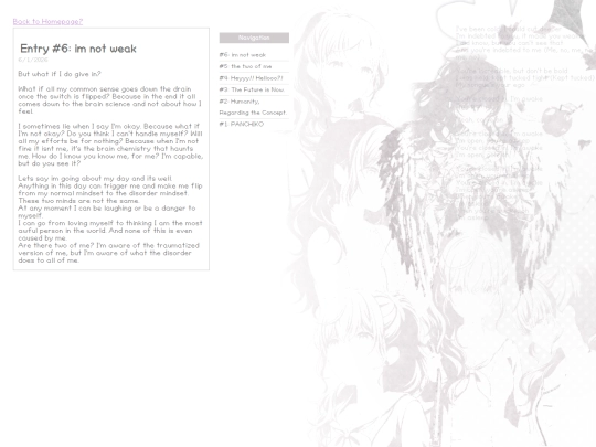 diary screenshot