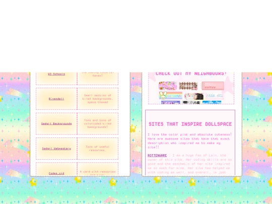 resources/links screenshot