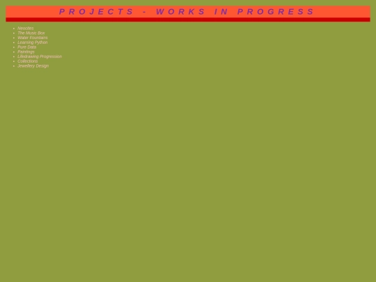 projects screenshot