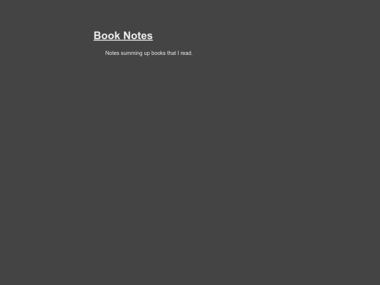 booknotes screenshot