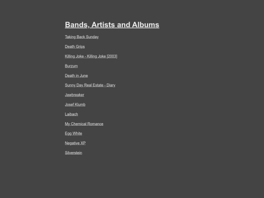 music screenshot