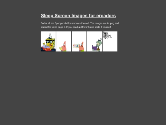 sleepscreens screenshot