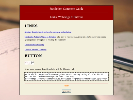 links screenshot
