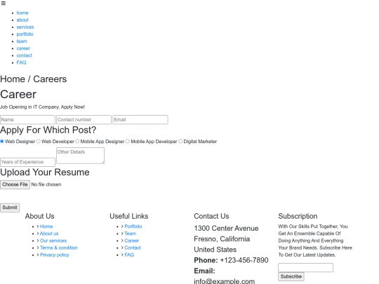 careers screenshot