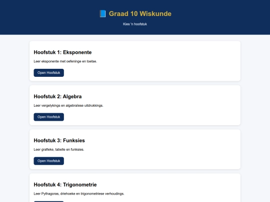 graad10 screenshot