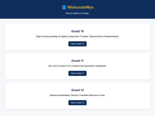 wiskunde screenshot
