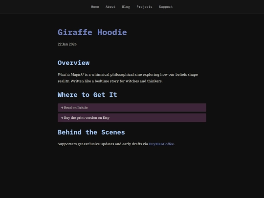 projects/giraffe-hoodie screenshot