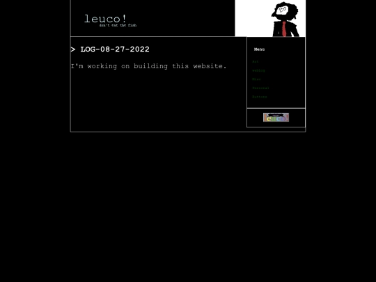 weblog screenshot