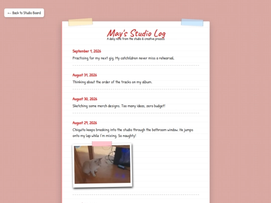 journal screenshot