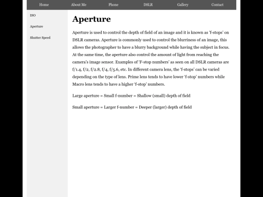 aperture screenshot
