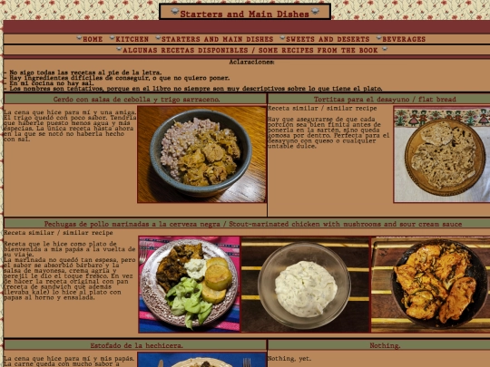 kitchen/maindish screenshot