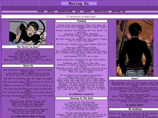 music/movingon screenshot